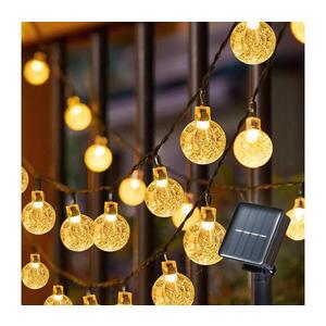 BRILAGI - LED Solární dekorační řetěz BUBBLE 100xLED/8 fcí 10m IP65 teplá bílá BRI105 obraz