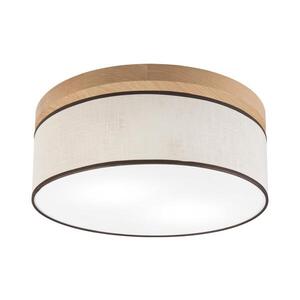 BRILAGI - LED Stropní svítidlo BELLADONNA 2xE27/15W/230V pr. 40 cm krémová/dub 8590828609865 obraz