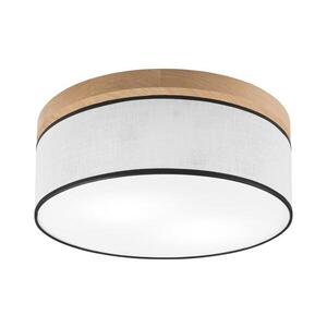 BRILAGI - LED Stropní svítidlo BELLADONNA 2xE27/15W/230V pr. 40 cm bílá/dub 8590828609896 obraz