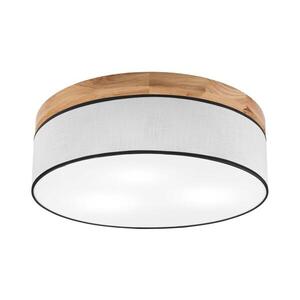 BRILAGI - LED Stropní svítidlo BELLADONNA 3xE27/15W/230V pr. 50 cm bílá/dub 8590828609902 obraz
