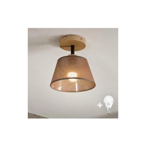 BRILAGI - LED Přisazený lustr ANTHONY 1xE14/60W/230V dub/hnědá 8590828610502 obraz