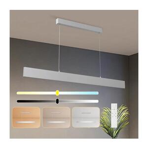 BRILAGI - LED Stmív. lustr na lanku SLIMLINE LED/40W/230V 3000-6000K stříbrná+DO BRI158 obraz