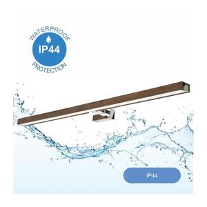 BRILAGI-LED Koupelnové osvětlení zrcadla WOODY MIRROR LED/15W/230V IP44 dub/chro 8590828610151 obraz