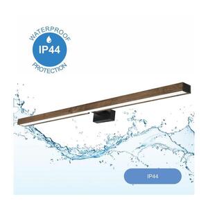 BRILAGI-LED Koupelnové osvětlení zrcadla WOODY MIRROR LED/15W/230V IP44 dub/čern 8590828610182 obraz