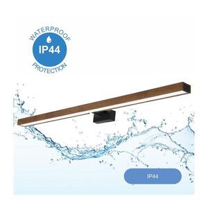 BRILAGI-LED Koupelnové osvětlení zrcadla WOODY MIRROR LED/15W/230V IP44 dub/čern 8590828610199 obraz
