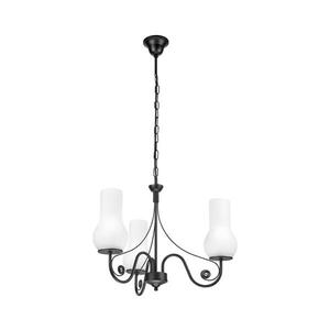 BRILAGI - LED Lustr na řetězu COTTAGE 3xE14/40W/230V černá/bílá BG1512+3xBG2270 obraz