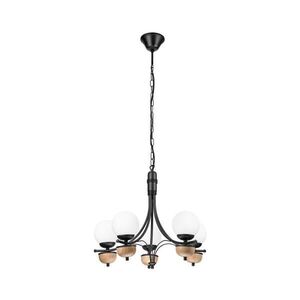 BRILAGI - LED Lustr na řetězu COTTAGE 5xG9/40W/230V buk/bílá obraz