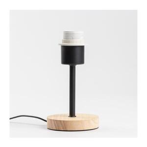 BRILAGI - Stolní lampa NUBILA WOOD 1xE27/25W/230V dub/černá BRI134 obraz