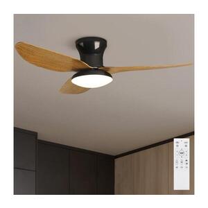 BRILAGI-LED Stmívatelný stropní látor LED/30W/230V 3000-6500K černá/hněd+DO WF-OSD-009-BKW obraz