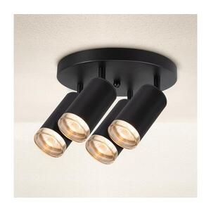 BRILAGI - Koupelnové bodové svítidlo SELE AQUA 4xGU10/30W/230V IP44 černá WO-T7-B-OEM obraz