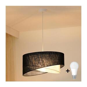 BRILAGI - LED Lustr na lanku LYRA 1xE27/15W/230V černá/krémová 8590828007555 obraz