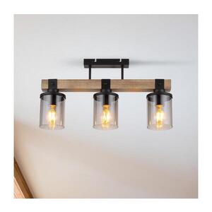 BRILAGI - Přisazený lustr VISTA 3xE27/60W/230V dub 15555-3D-BRI obraz
