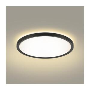 BRILAGI - LED Koupelnové svítidlo ULTRA SLIM LED/18W/230V pr. 30 cm černá IP54 BRI229 obraz