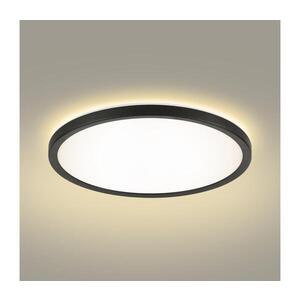 BRILAGI - LED Koupelnové svítidlo ULTRA SLIM LED/24W/230V pr. 42 cm černá IP54 BRI233 obraz