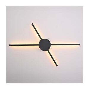 BRILAGI - LED Nástěnné svítidlo LUGO QUATTRO LED/16W/230V černá WO-DIY-19-BLK obraz