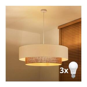 BRILAGI - LED Lustr na lanku BOHO STYLE 3xE27/15W/230V pr. 80 cm 8590828006770 obraz