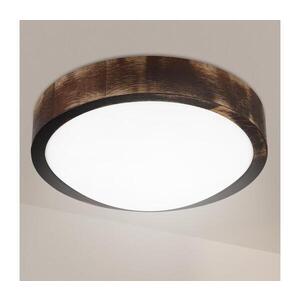 BRILAGI - LED Stropní svítidlo CARVALHO SLIM SMOKEY LED/20W/230V dub pr. 27, 5 cm LD.PD-8.1 obraz