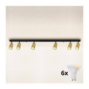 BRILAGI - LED Stmívat. bodové svítidlo SELE GOLDEN 6xGU10/6, 5W/230V černá/zlatá BG1009+AI2320 obraz