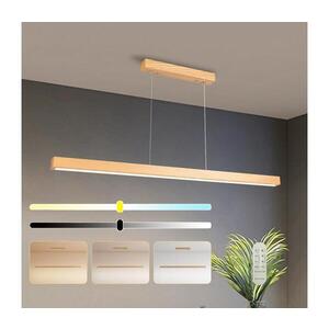 BRILAGI -LED Stmívatelný lustr na lanku OAK SMART LED/30W/230V Wi-Fi Tuya dub+DO BRI364 obraz