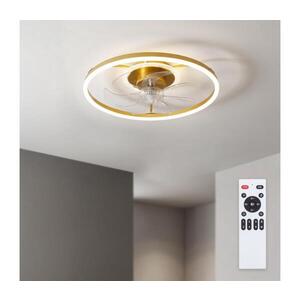 BRILAGI - LED Stmívatelný stropní látor LED/66W/230V 55 cm bílá/zlatá + DO WF-OSD-177-GLD obraz