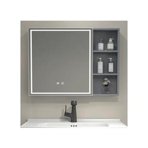 BRILAGI - LED Zrcadlová koupelnová skříňka s podsvícením NOTO SINGLE 78x65 cm FG-CY-D1-80-P-M obraz