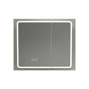 BRILAGI - LED Zrcadlová koupelnová skříňka s podsvícením BRONTE DOUBLE 60x75 cm FG-CY-D2-60-A-E obraz