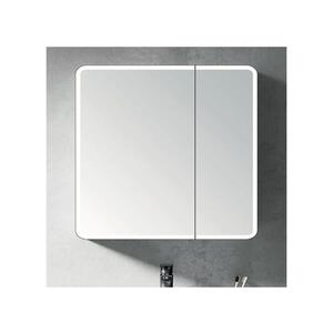 BRILAGI - LED Zrcadlová koupelnová skříňka s podsvícením NOTO DOUBLE 78x70 cm FG-CY-D2-80-P-E obraz