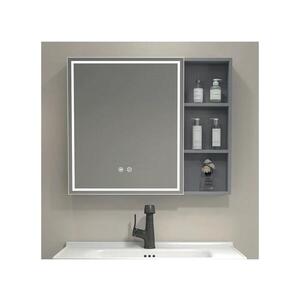 BRILAGI - LED Zrcadlová koupelnová skříňka s podsvícením NOTO SINGLE 60x65 cm FG-CY-D1-60-P-M obraz