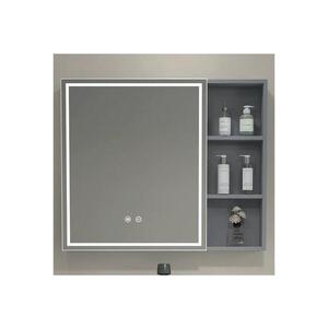 BRILAGI - LED Zrcadlová koupelnová skříňka s podsvícením AVOLA SINGLE 75x70 cm FG-CY-D1-80-C-M obraz