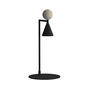MAXLIGHT T0070 - LED Stolní lampa BINGO LED/12W/230V CRI 92 černá/béžová T0070 obraz