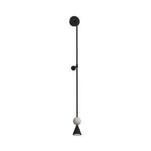 MAXLIGHT W0447 - LED Nástěnná lampa BINGO LED/8W/230V CRI 92 černá/béžová W0447 obraz