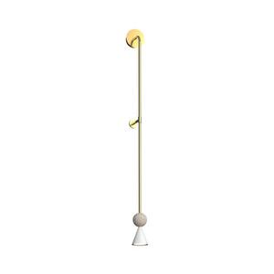 MAXLIGHT W0449 - LED Nástěnná lampa BINGO LED/8W/230V CRI 92 zlatá/béžová W0449 obraz