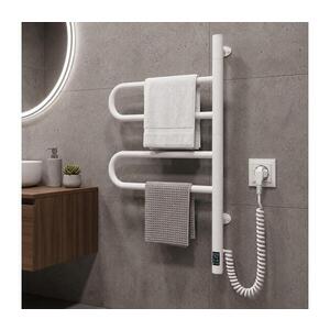 Vertaduro - El. otočný sušák na ručníky s term. ELA 60W/230V 65x49 cm IP44 bílá 12-112033-4860-V obraz