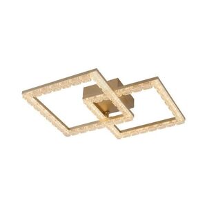 JUST LIGHT. 14732-60 - LED Stropní svítidlo GLITRA LED/17, 5W/230V zlatá 14732-60 obraz