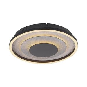 JUST LIGHT. 14409-21 - LED Stropní svítidlo GLITTY LED/22W/230V pr. 40 cm černá 14409-21 obraz