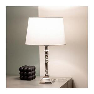 BRILAGI - Stolní lampa CERIA 1xE27/60W/230V pr. 30 cm stříbrná/bílá 1xEG49191+1xEG781035 obraz
