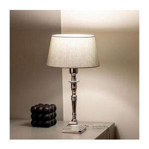 BRILAGI - Stolní lampa CERIA 1xE27/60W/230V pr. 25 cm stříbrná/šedá 1xEG49191+1xEG781033 obraz