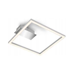 Briloner 3780-014-LED Stropní svítidlo FRAME LED/14W/230V 26, 5x25 cm matný chrom 3780-014 obraz