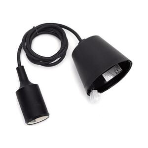 B.V. - Napájecí kabel 1xE27/60W/250V černá B20102QOJ obraz