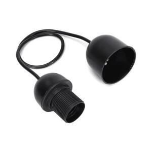 B.V. - Napájecí kabel 1xE27/60W/250V černá B20102C2C obraz