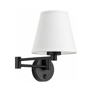 BRILAGI - Nástěnná lampa NUBILA 1xE27/15W/230V bílá/černá TK6482+BG1573 obraz