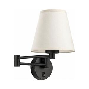 BRILAGI - Nástěnná lampa NUBILA 1xE27/15W/230V krémová/černá TK6482+BG1572 obraz