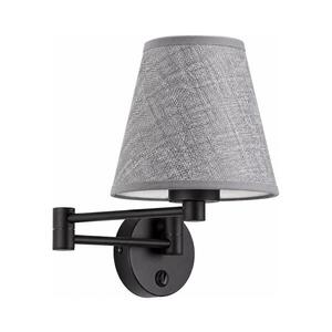 BRILAGI - Nástěnná lampa NUBILA 1xE27/15W/230V šedá/černá TK6482+BG1569 obraz