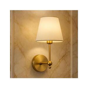Nástěnná lampa ASPARAGUS 1xE27/40W/230V zlatá/bílá 751ARL1153 obraz