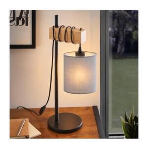 BRILAGI - Stolní lampa NUBILA 1xE27/40W/230V hnědá/černá/světle šedá EG780173+BG2454 obraz