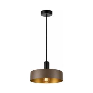 Keter Lighting Lustr na lanku HAKI 1xE27/60W/230V hnědá/černá 3739 obraz
