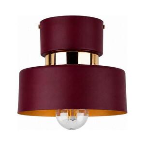 Keter Lighting Stropní svítidlo IGNIA 1xE27/60W/230V vínová/zlatá 3734 obraz