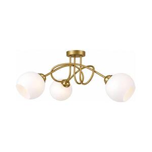 Keter Lighting Přísazený lustr BAROC 3xE14/40W/230V zlatá 3570 obraz