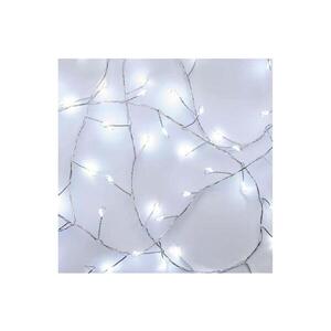 D3FC01 LED nano řetěz – ježek, 2, 4 m, 3x AA, vnitřní, studená bílá, časovač obraz