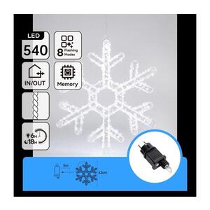 B.V. -LED Venkovní ván dekorace 540xLED/6W/230V IP44 studená bílá 45cm vločka B10303ADOD obraz